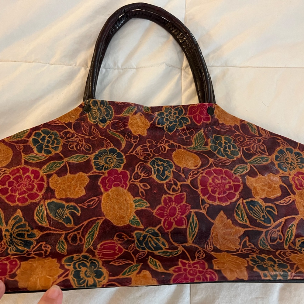 Floral Patterned Women's Bag